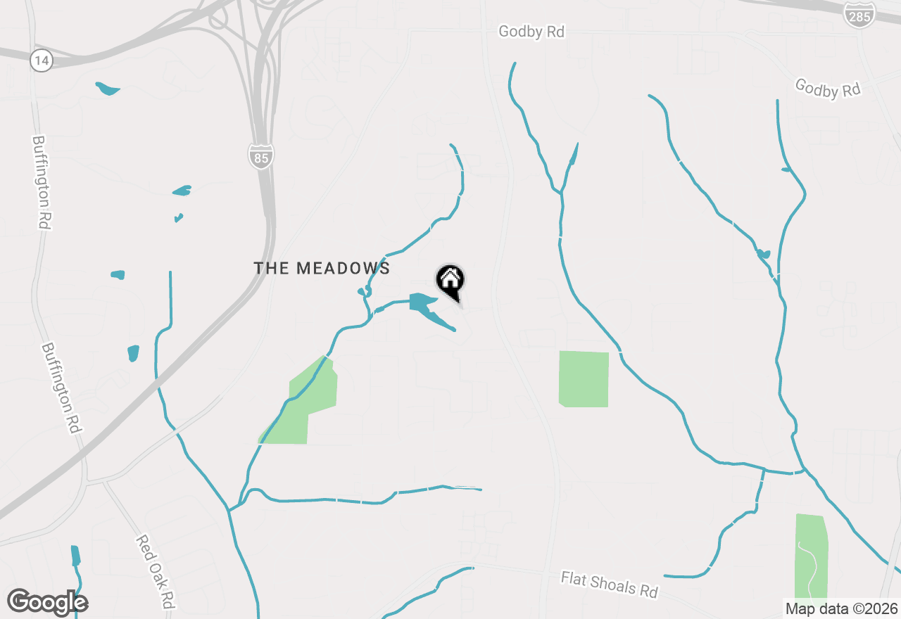 Map of 1308 Camelot Drive, Atlanta, GA 30349