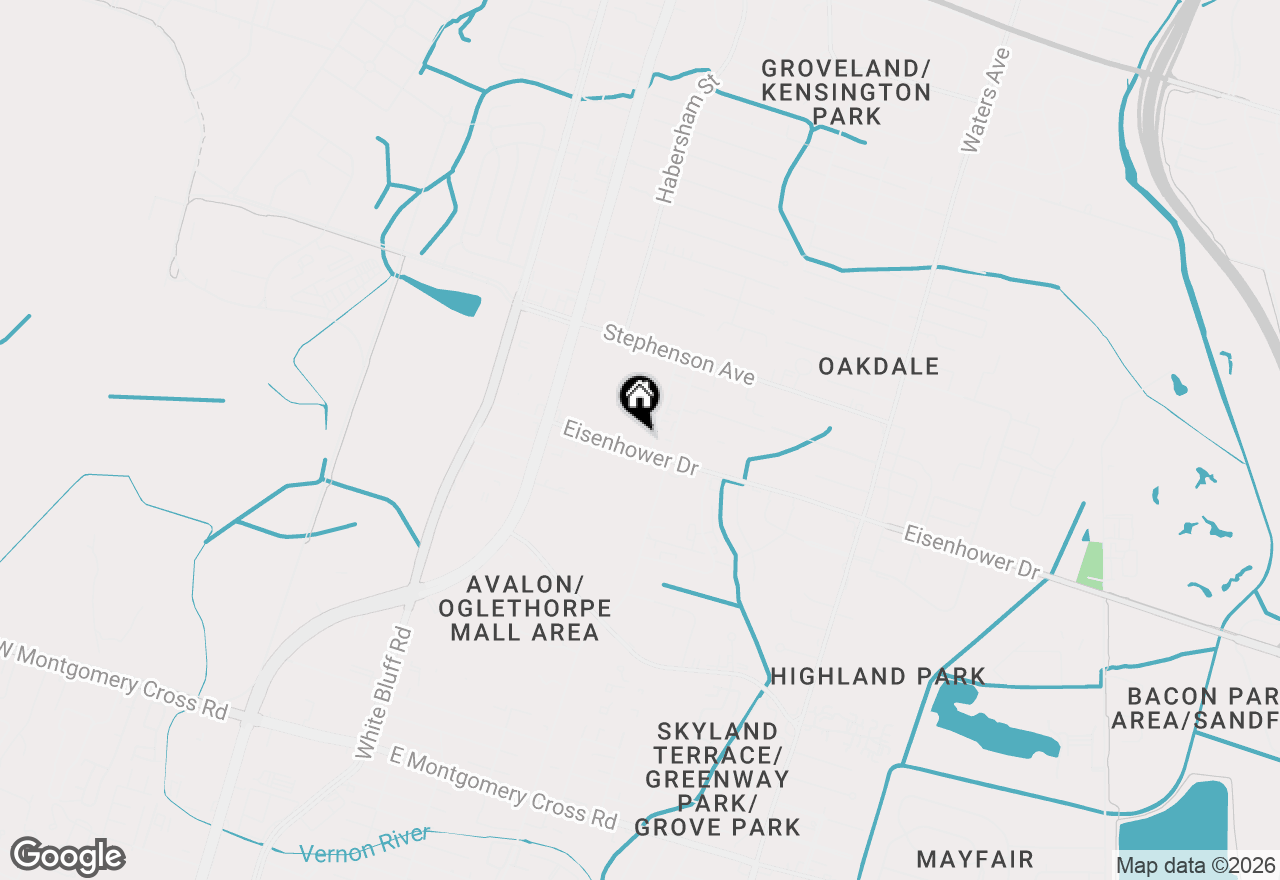 Map of 230 Eisenhower Drive, Savannah, GA 31406
