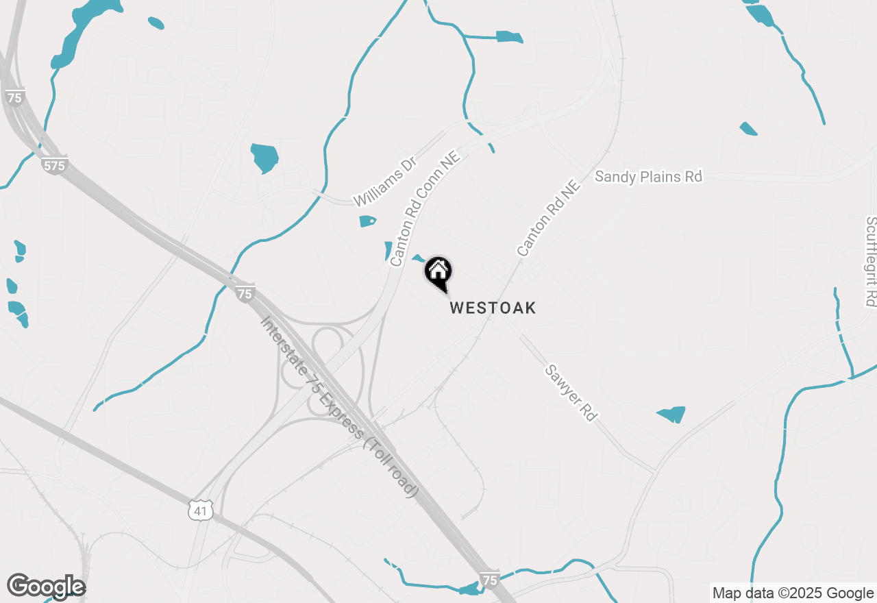 Map of 0 Weaver Drive, Marietta, GA 30066