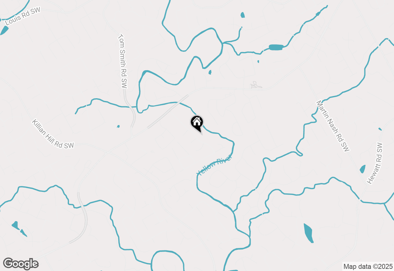 Map of 1108 Gwens Trail Sw, Lilburn, GA 30047