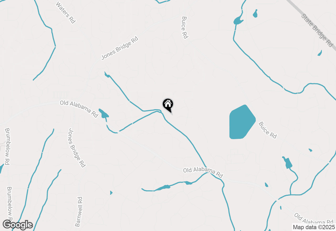 Map of 390 Falls Point Trail, Johns Creek, GA 30022
