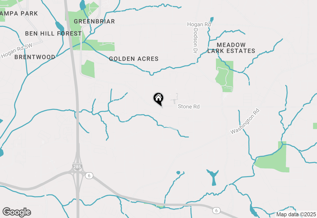 Map of 3311 St John Drive, East Point, GA 30344