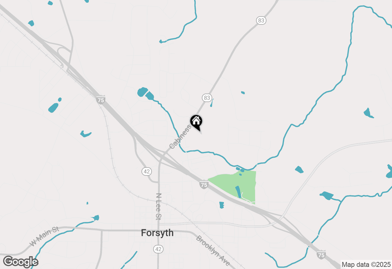 Map of 4600 Capulet Court, Forsyth, GA 31029