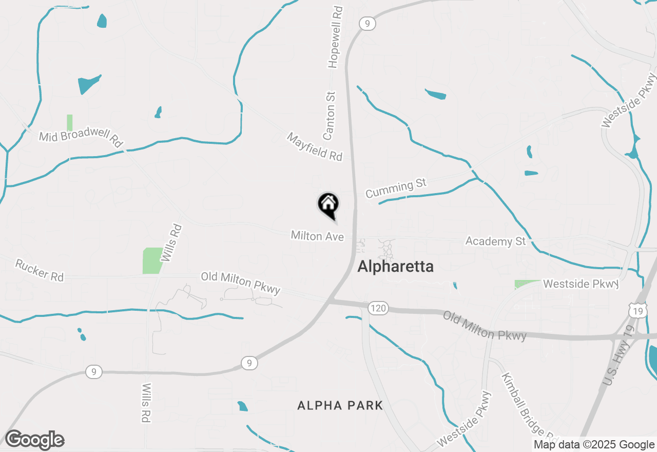 Map of 50 Canton Street #307, Alpharetta, GA 30009