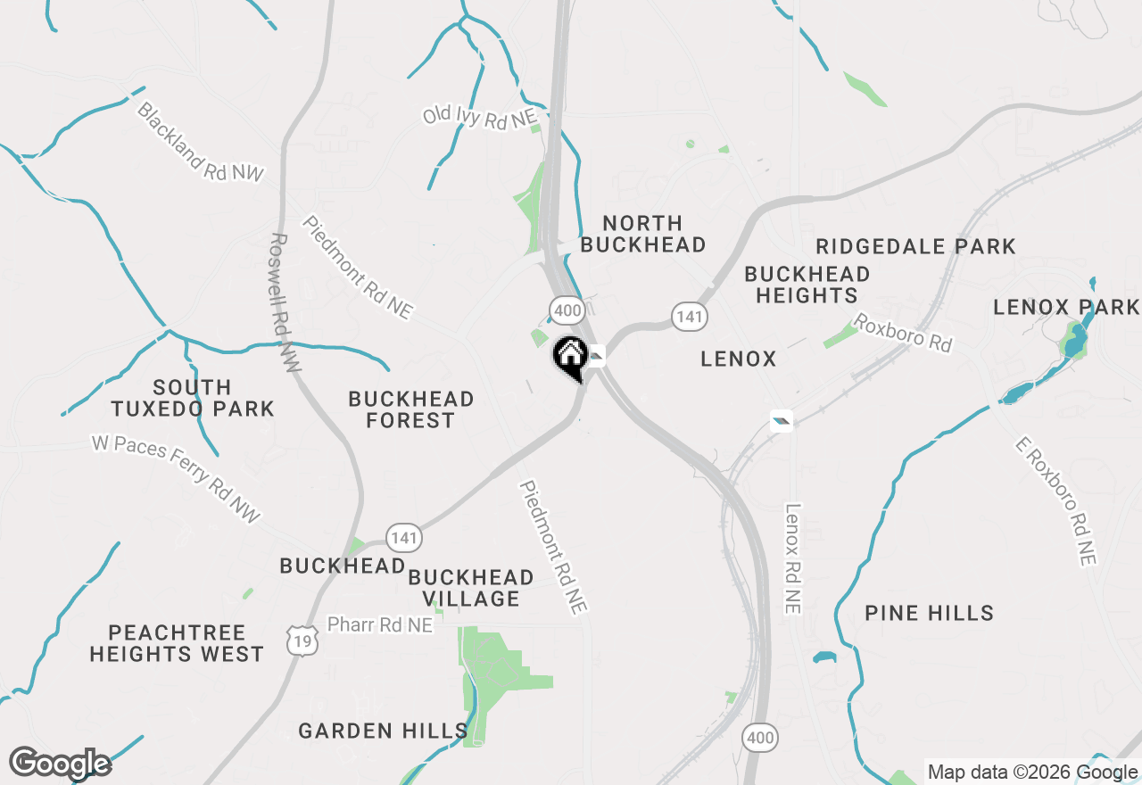 Map of 3338 Peachtree Road Ne #2102, Atlanta, GA 30326