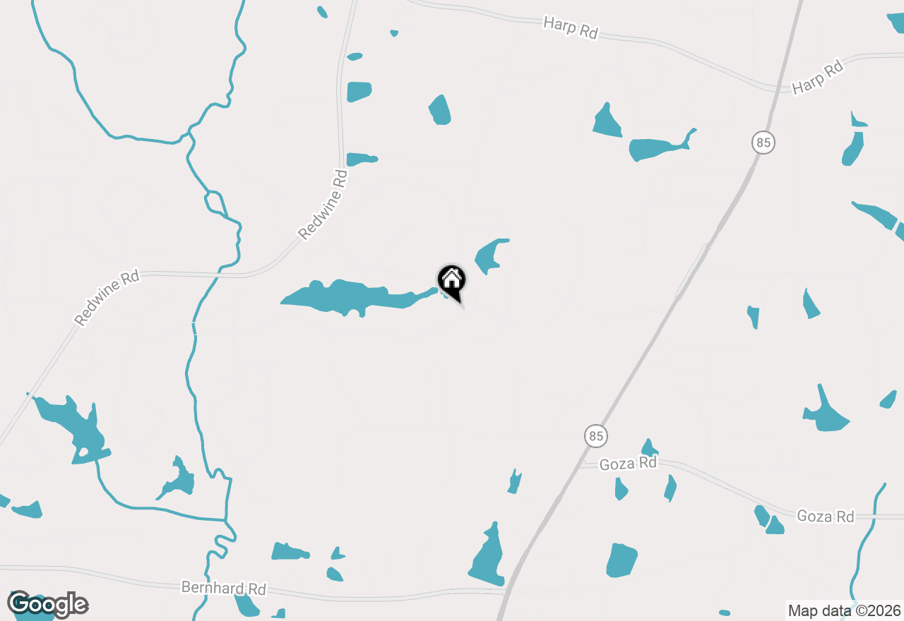 Map of 450 Birkdale Drive, Fayetteville, GA 30215