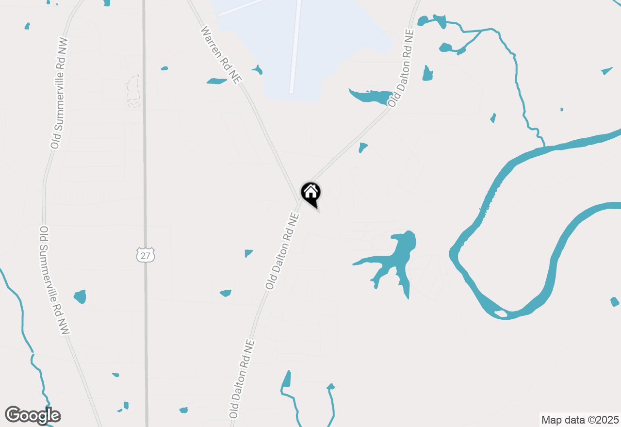 Map of 3 Pippin Place Ne, Rome, GA 30165