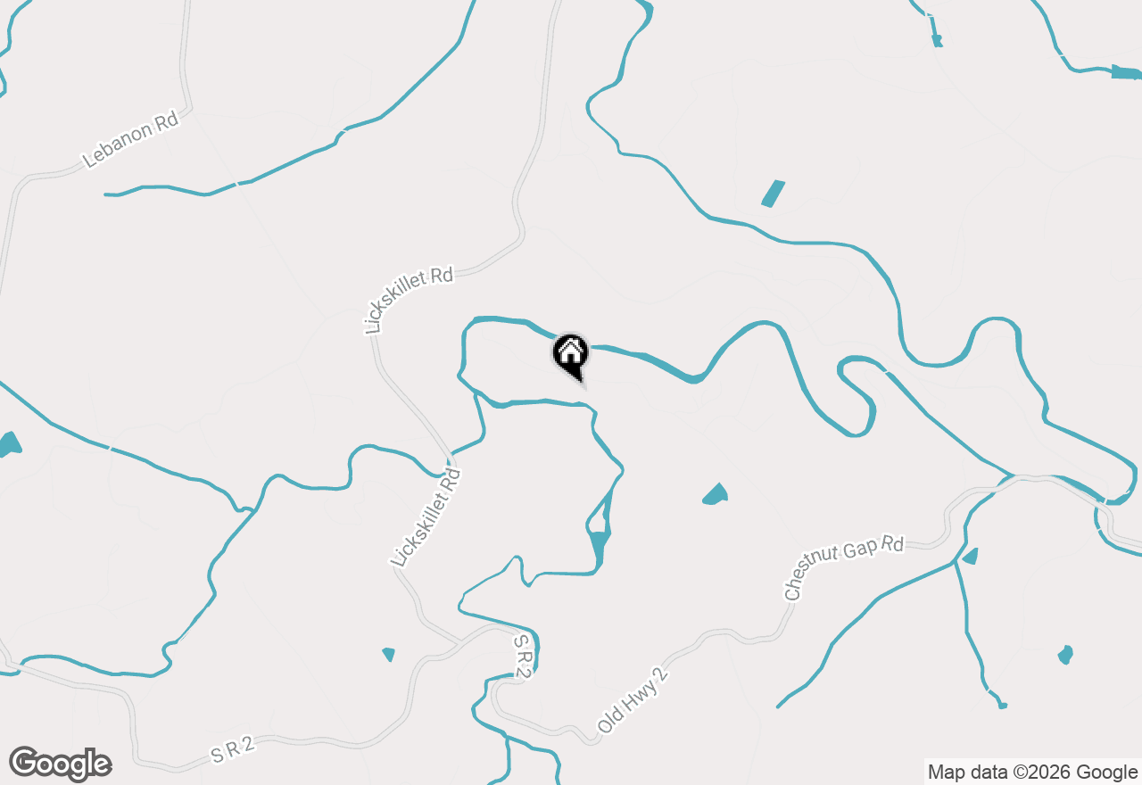 Map of 303 Major Ridge Road, Blue Ridge, GA 30513