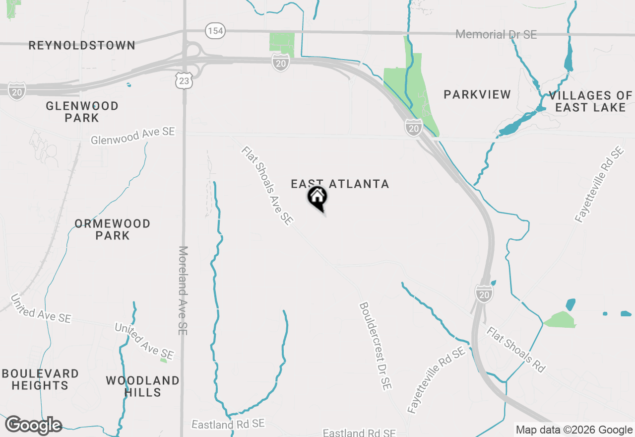 Map of 739 Pasley Avenue Se, Atlanta, GA 30316