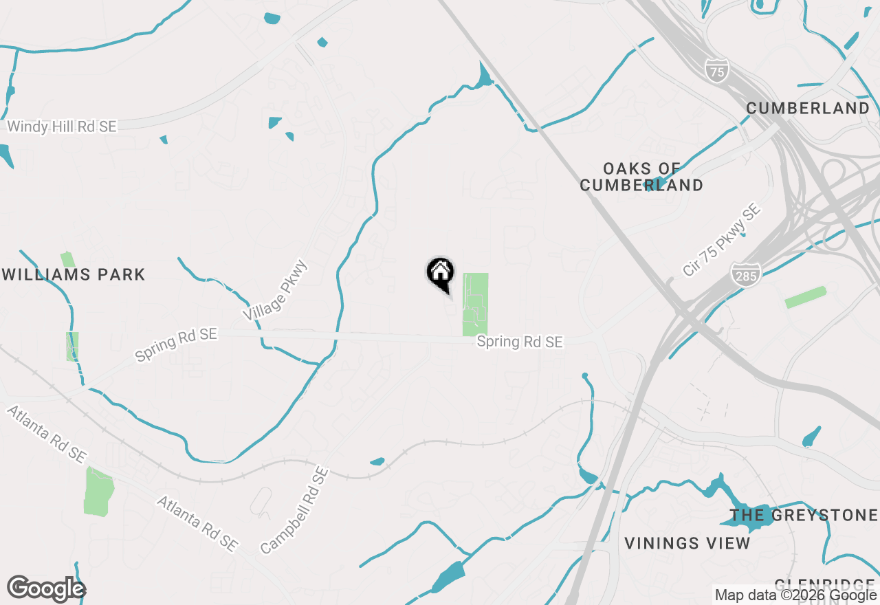 Map of 2782 Farmstead Road Se, Smyrna, GA 30080