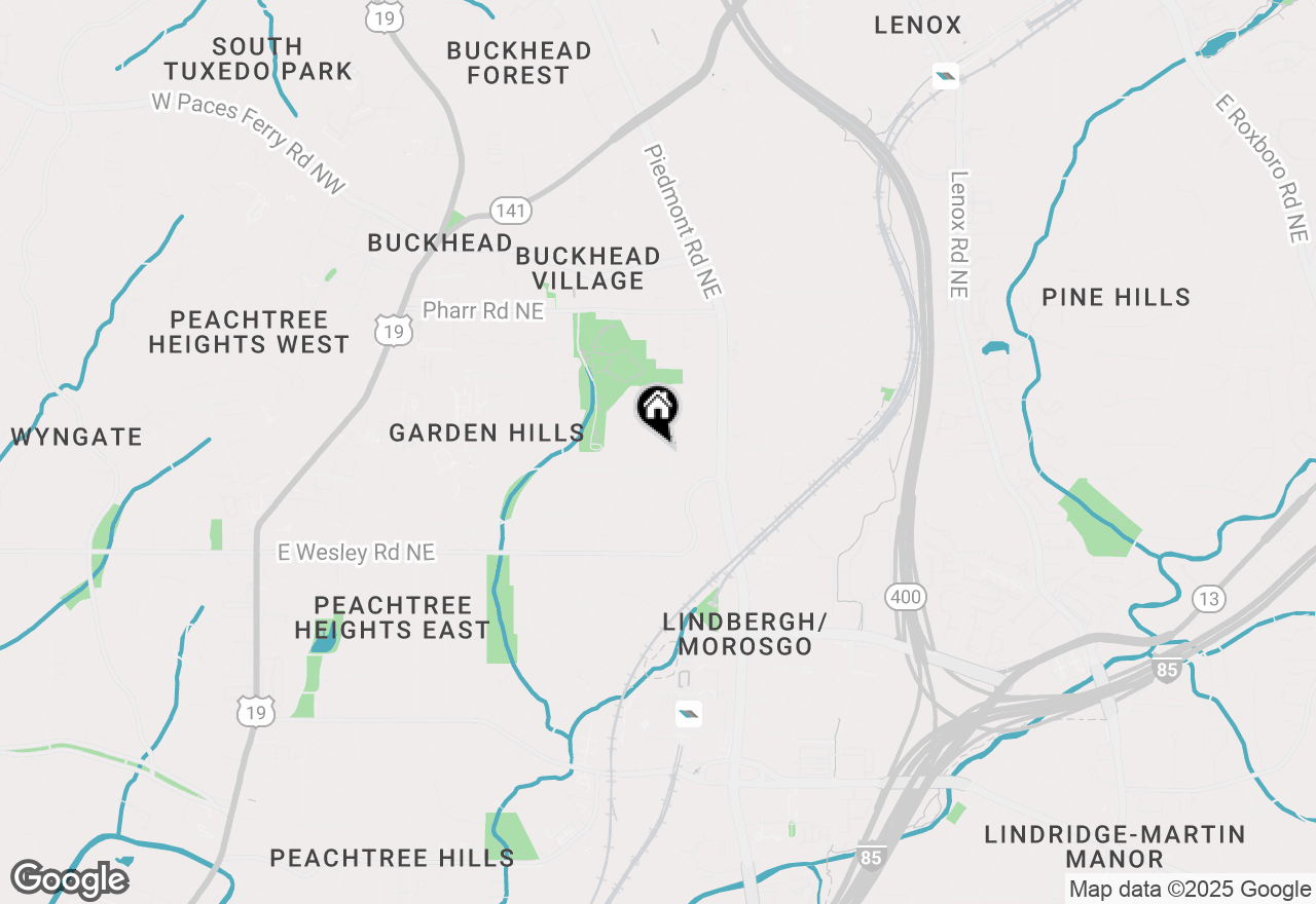 Map of 2840 Alpine Road, Atlanta, GA 30305