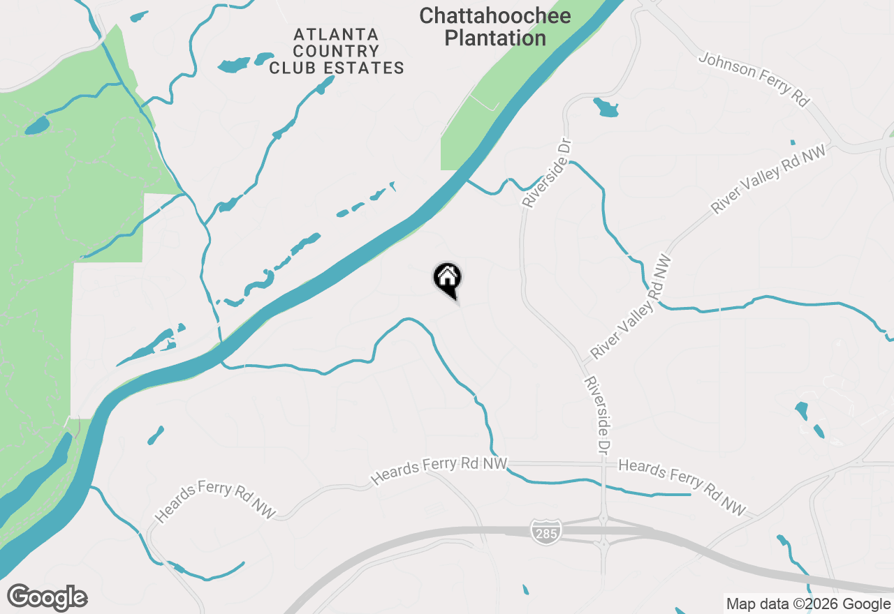 Map of 6300 Mountain Brook Lane, Atlanta, GA 30328