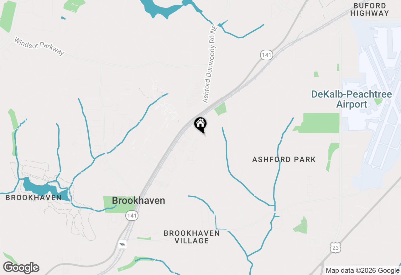 Map of 2941 Caldwell Road Ne #A4, Brookhaven, GA 30319