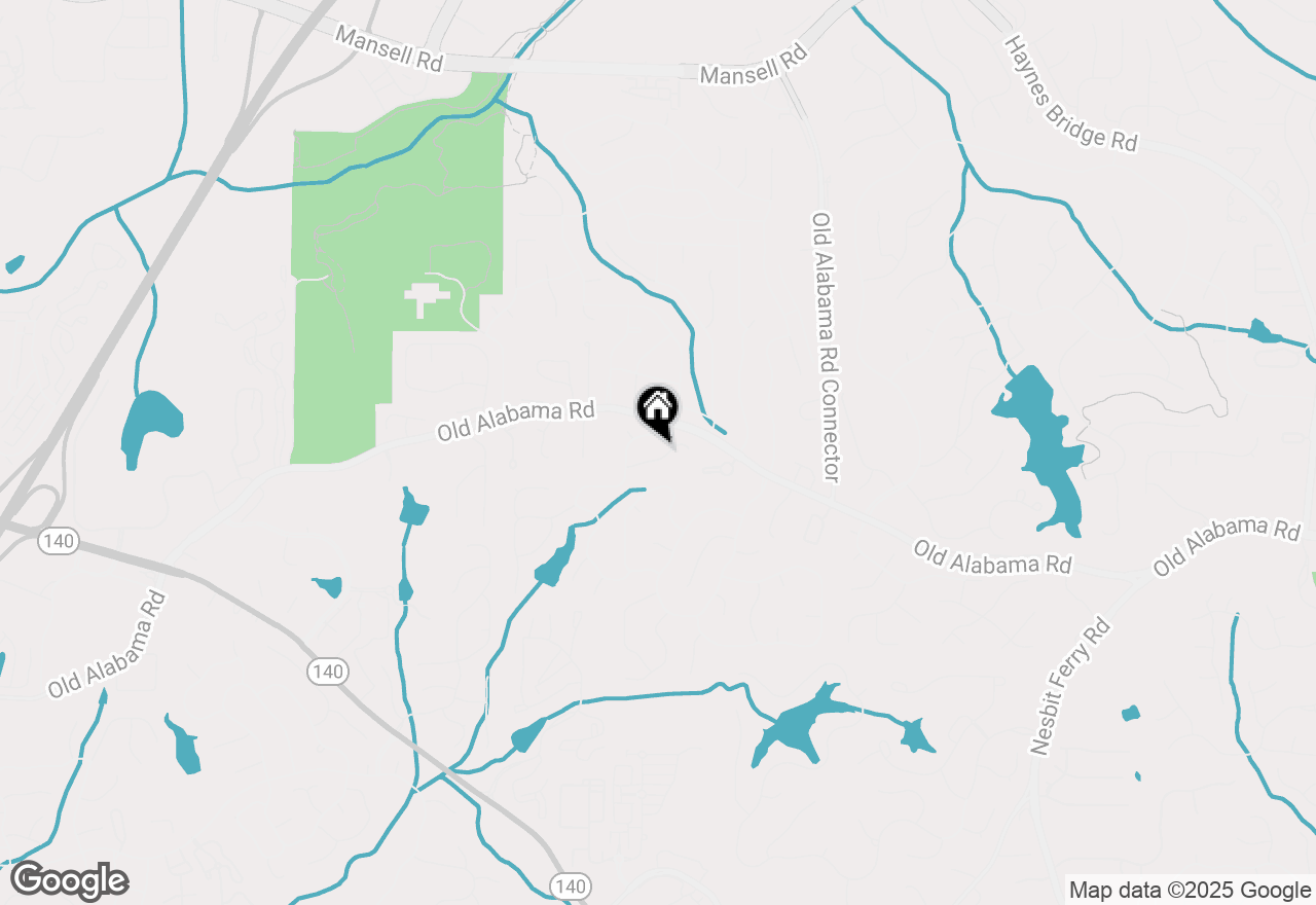 Map of 650 Lake Forest Court, Roswell, GA 30076