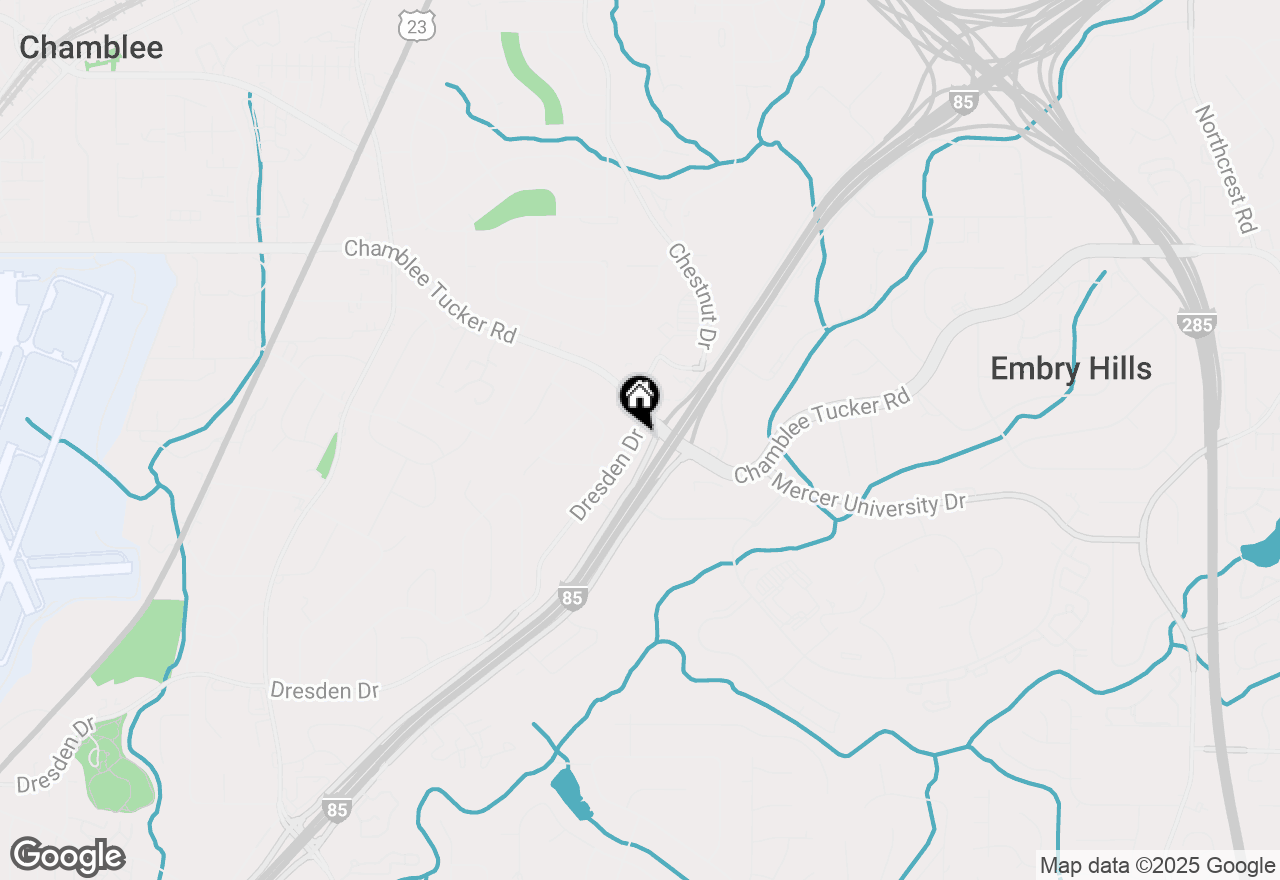 Map of 3116 Quantum Lane, Atlanta, GA 30341