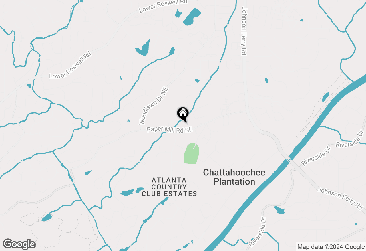 Map of 4485 Paper Mill Road Se, Marietta, GA 30067