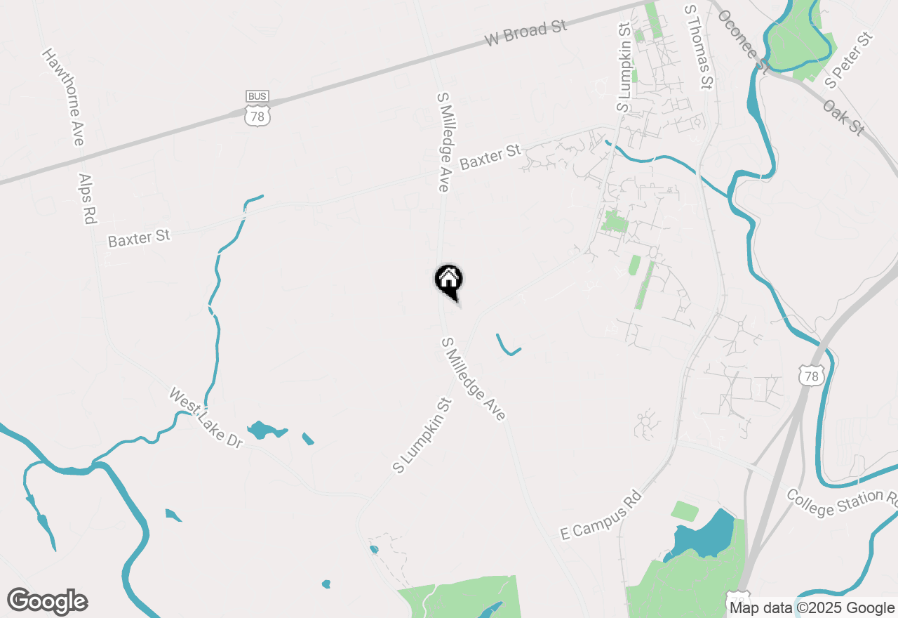 Map of 997 Milledge Avenue S, Athens, GA 30605