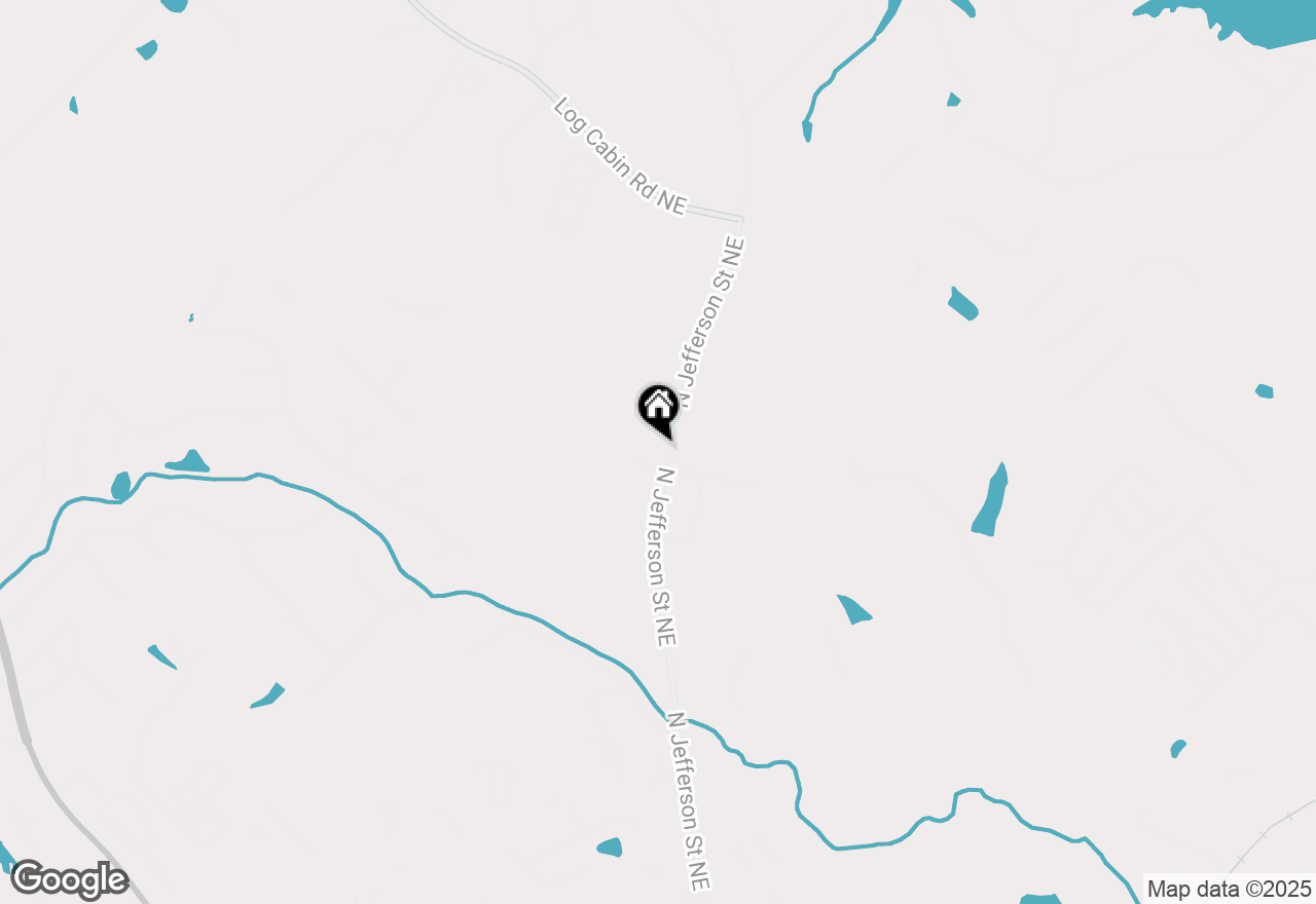 Map of 2058 N Jefferson Street, Milledgeville, GA 31061