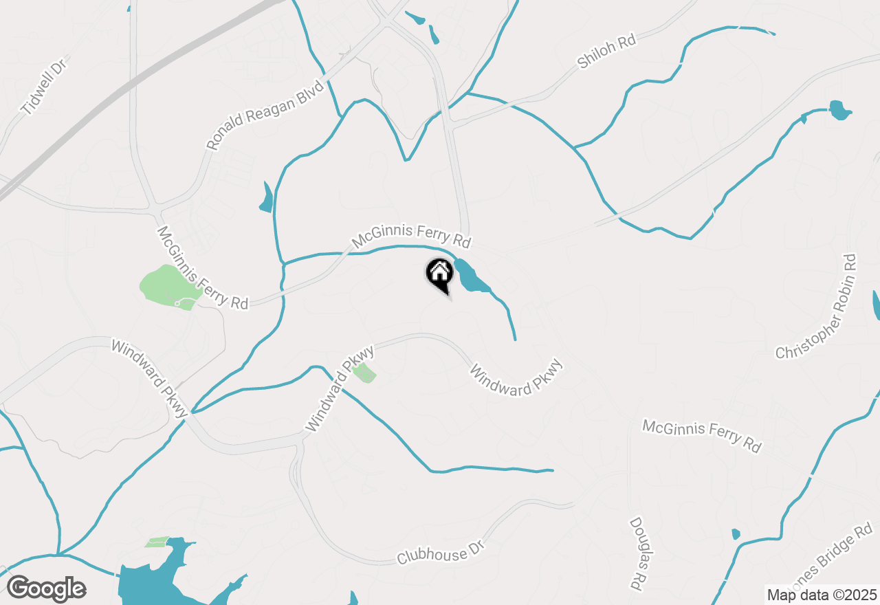 Map of 1085 Beacon Hill Crossing, Alpharetta, GA 30005