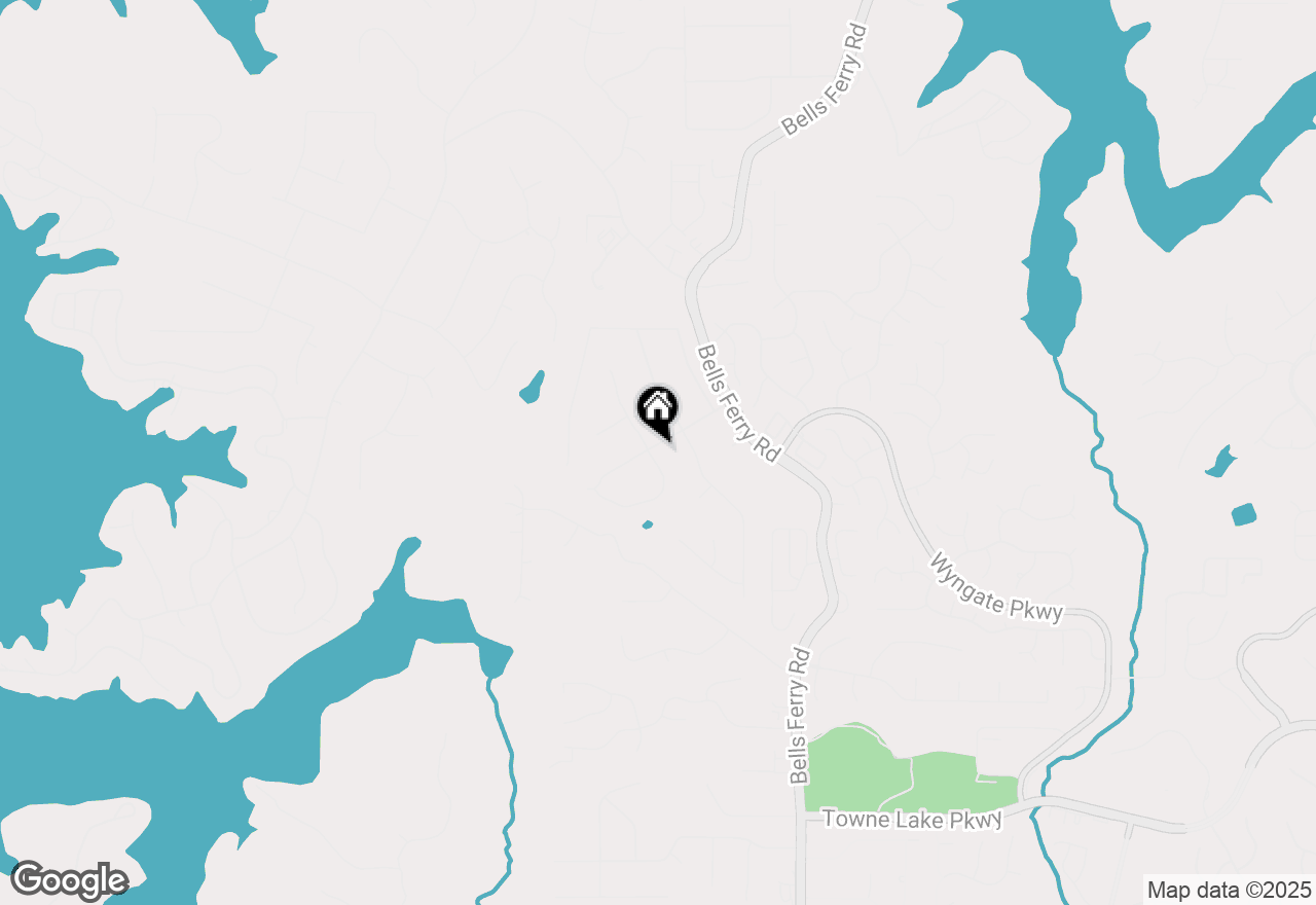 Map of 119 Black Oak Trail, Woodstock, GA 30189