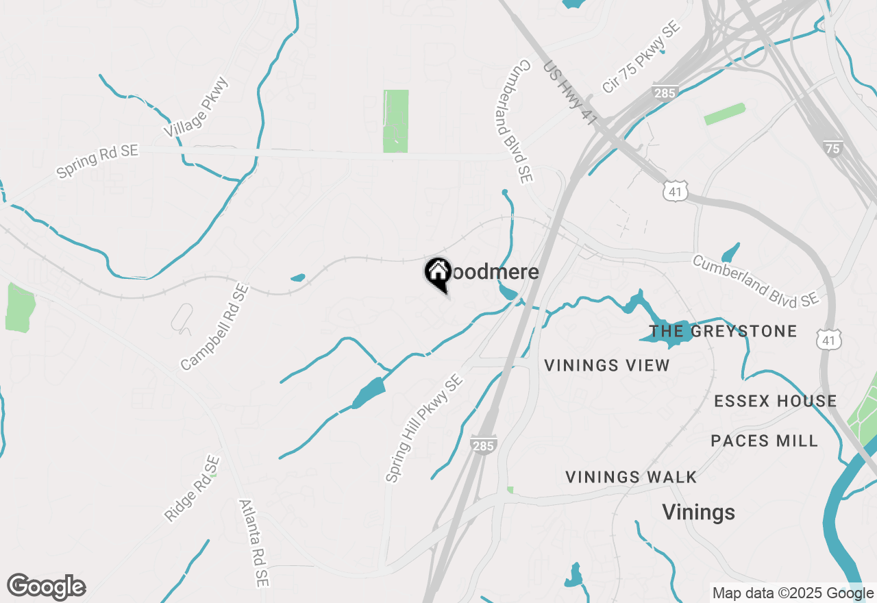 Map of 801 Cumberland Court Se, Smyrna, GA 30080