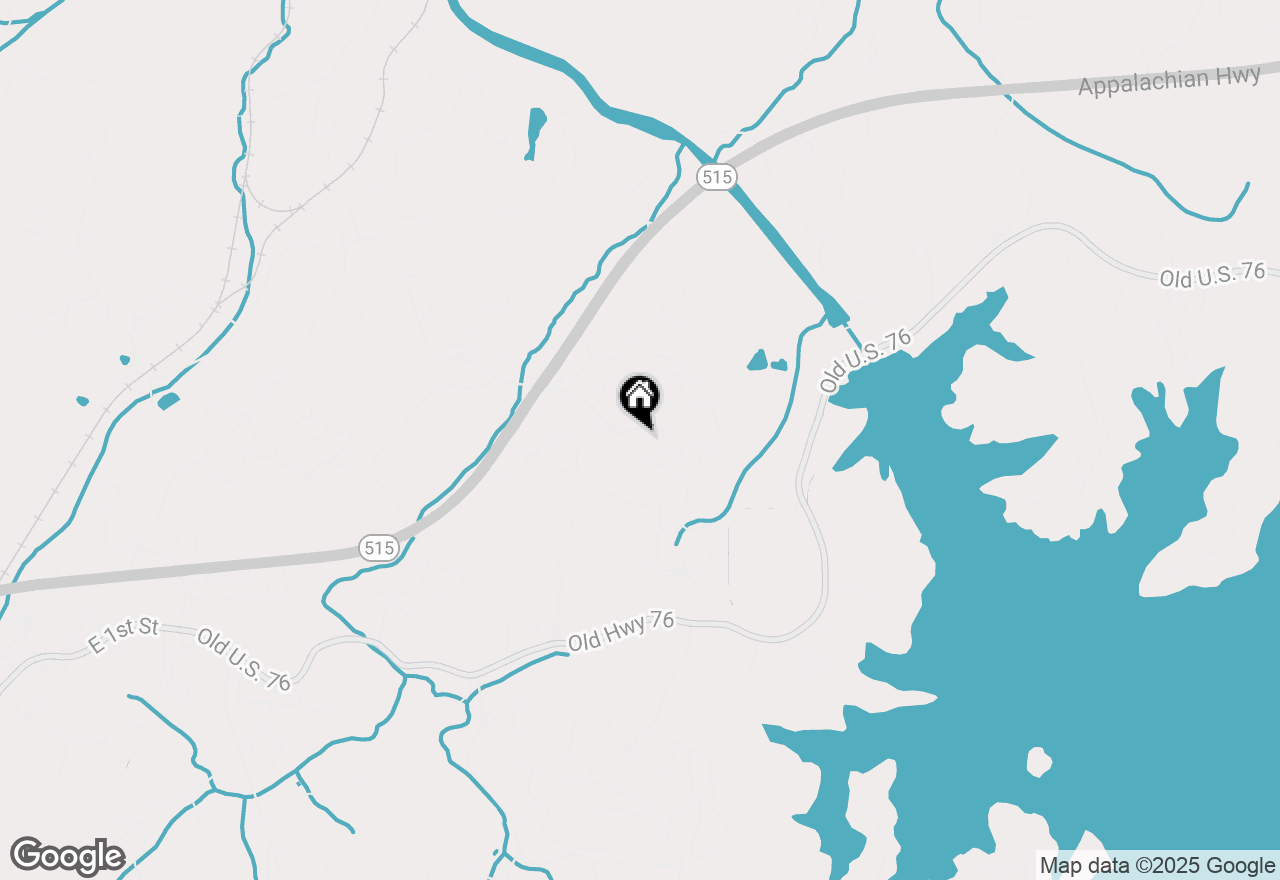 Map of 20 Riverwood Drive, Blue Ridge, GA 30513