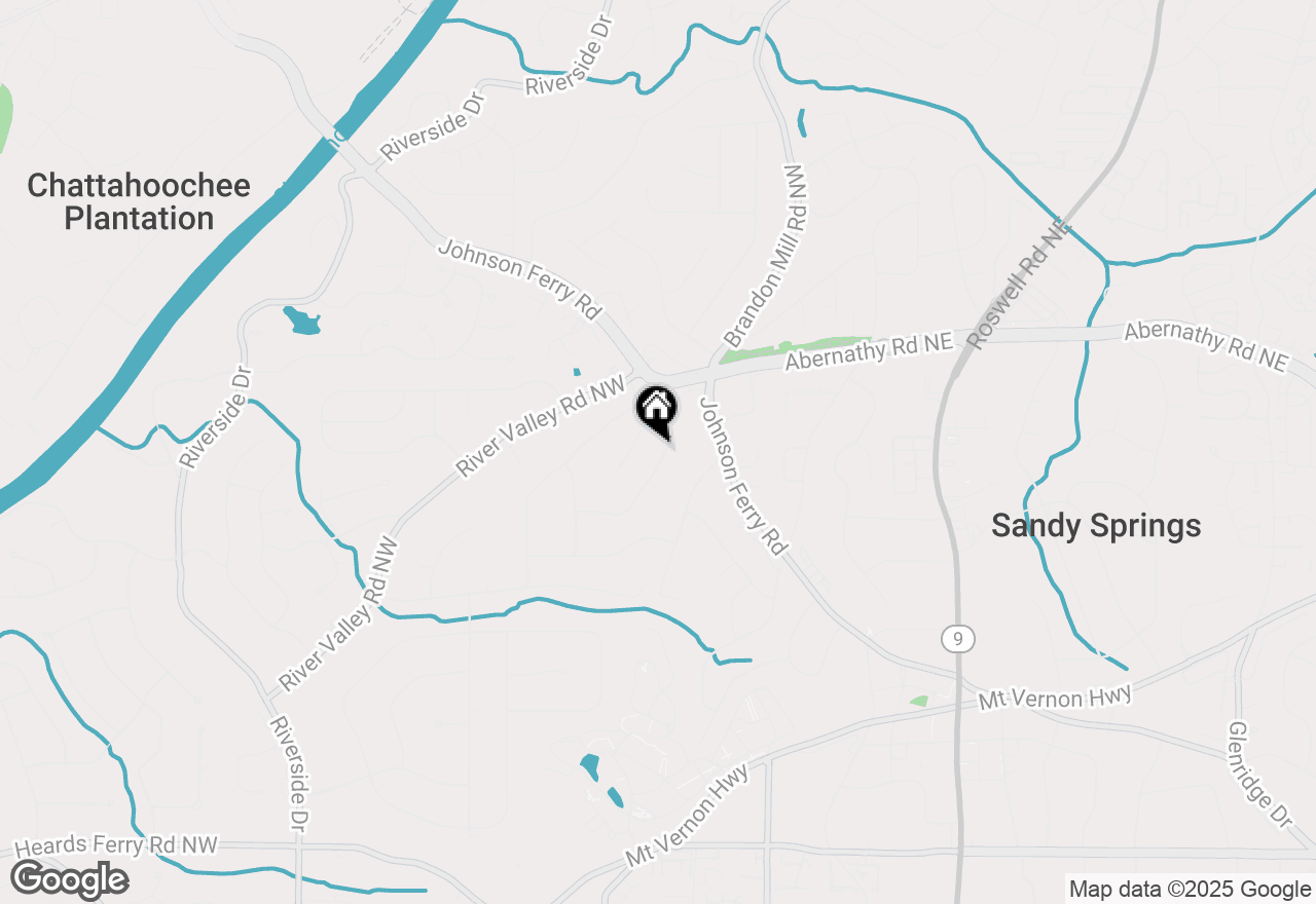 Map of 6540 Scott Valley Road, Atlanta, GA 30328