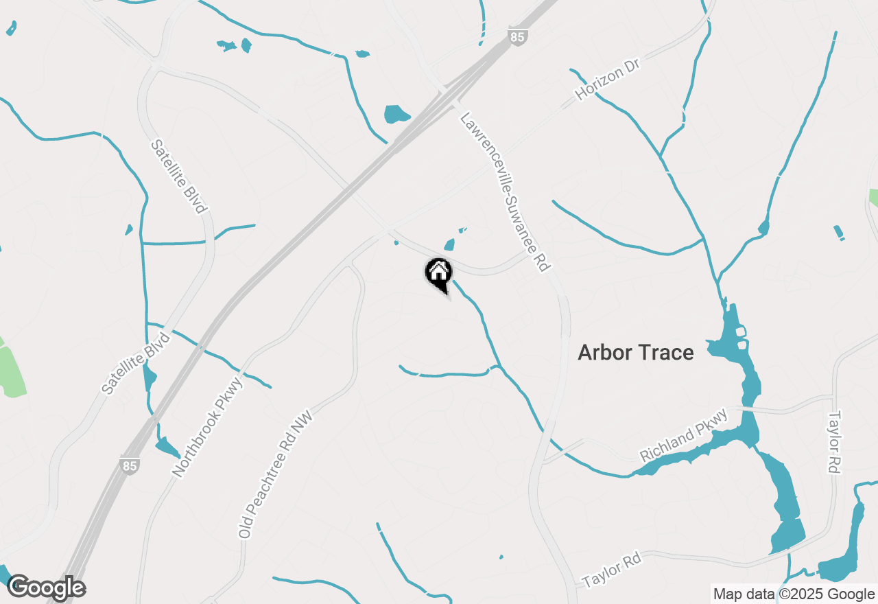 Map of 2700 White Blossom Lane, Suwanee, GA 30024
