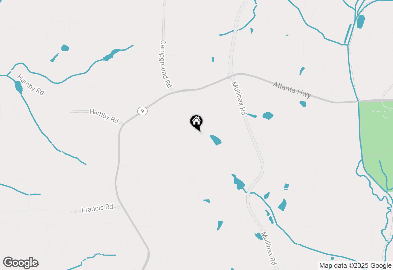 Map of 1055 Hampton Oaks Drive, Alpharetta, GA 30004