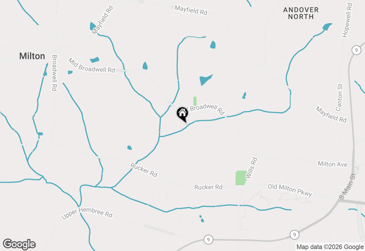 Map of 1175 Jennifer Oaks Drive, Alpharetta, GA 30004