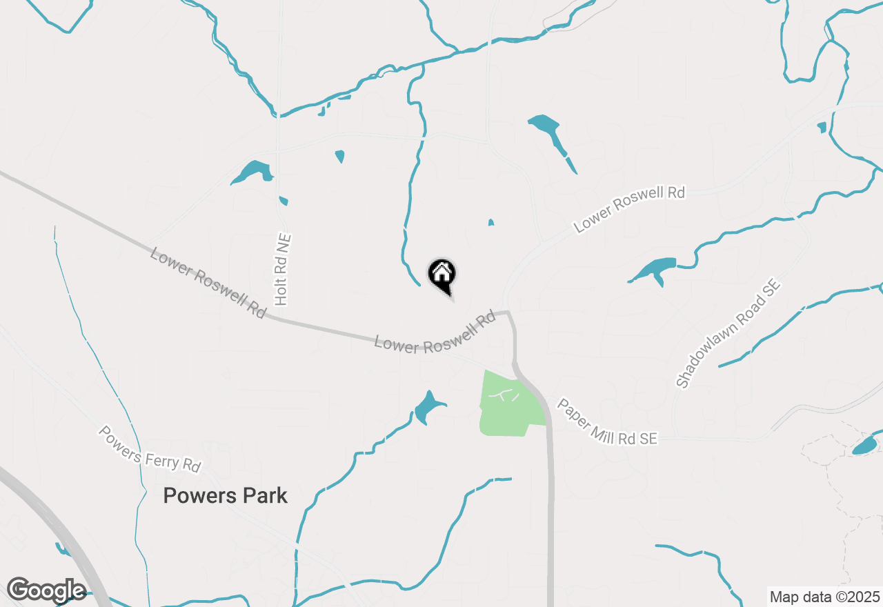 Map of 268 Millbrook Farm Road, Marietta, GA 30068