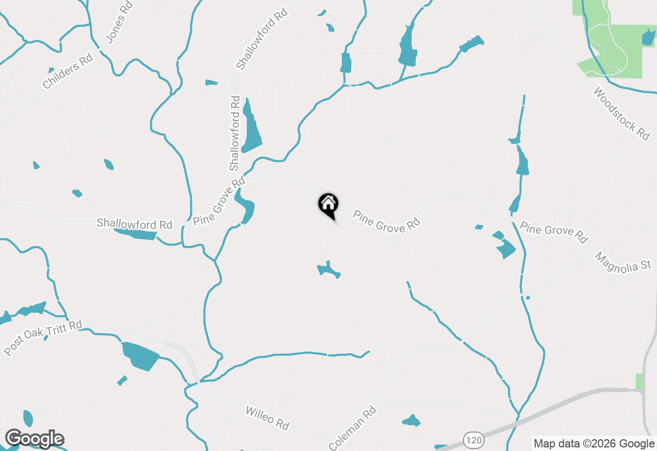 Map of 6040 Tangletree Drive, Roswell, GA 30075