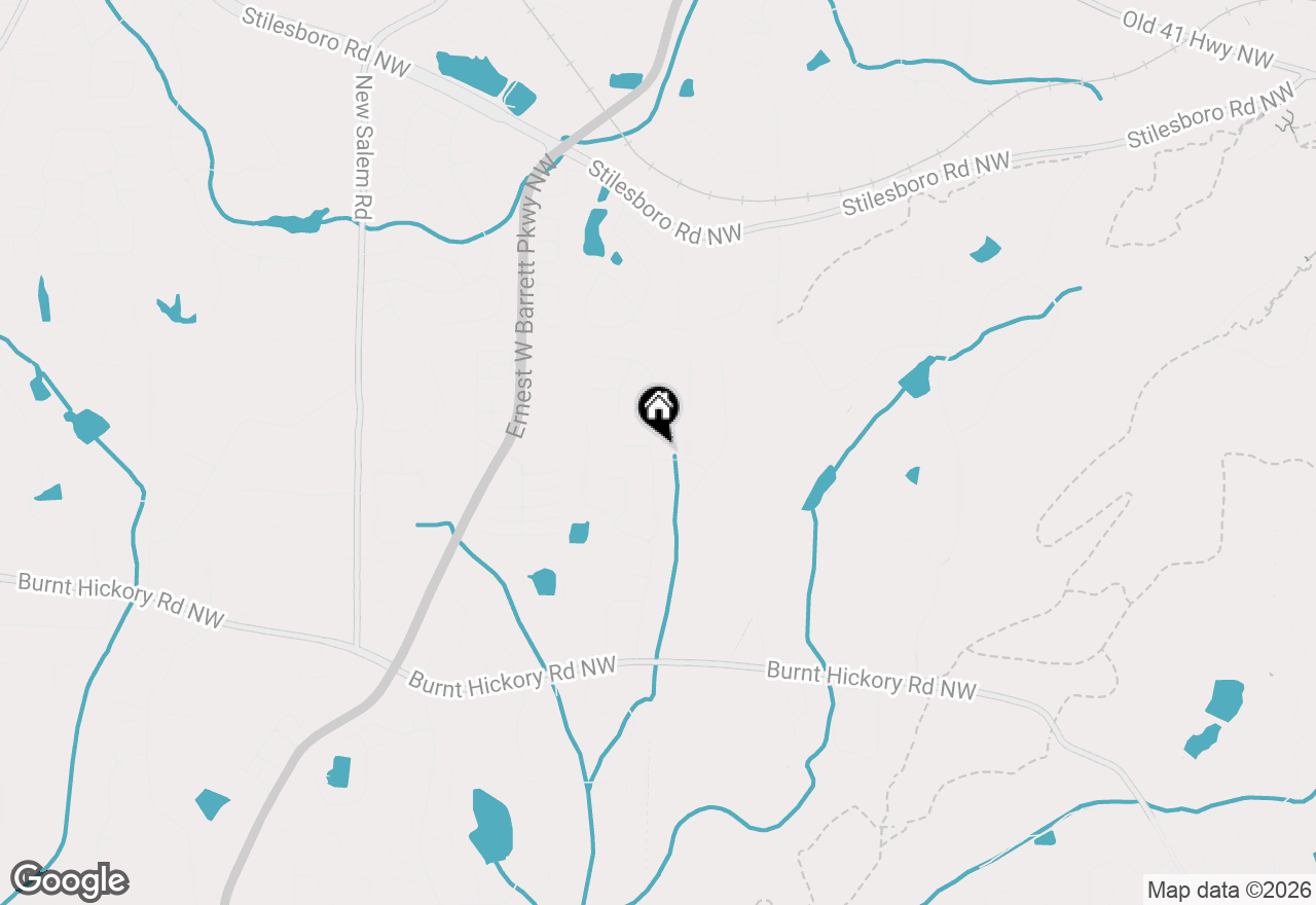 Map of 1820 Parkside Drive Nw, Marietta, GA 30064