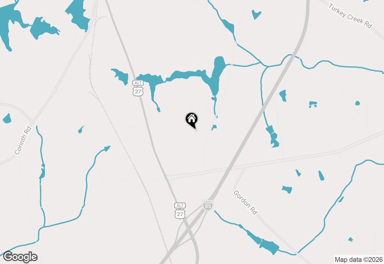 Map of 5 Club Cresswind Drive, Newnan, GA 30263