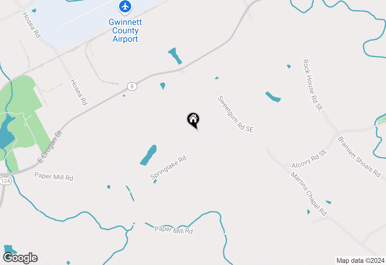 Map of 813 Misty Hollow Trail, Lawrenceville, GA 30045