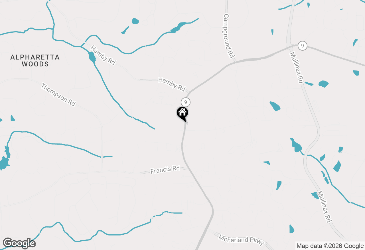Map of 5512 Atlanta Highway, Alpharetta, GA 30004