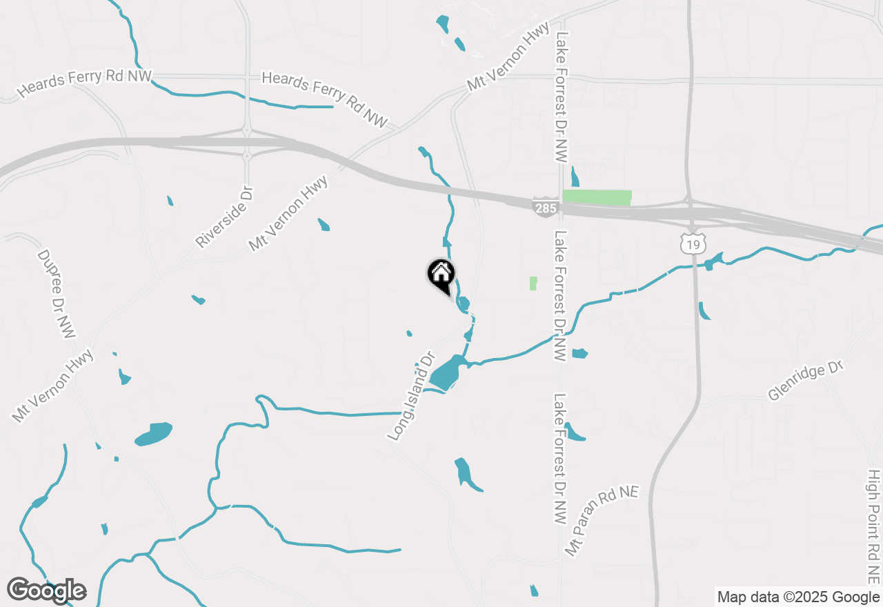 Map of 5575 Lake Island Drive, Atlanta, GA 30327