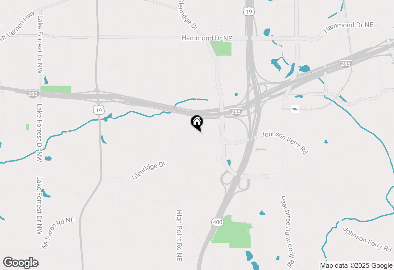 Map of 548 Sarabrook Place, Atlanta, GA 30342