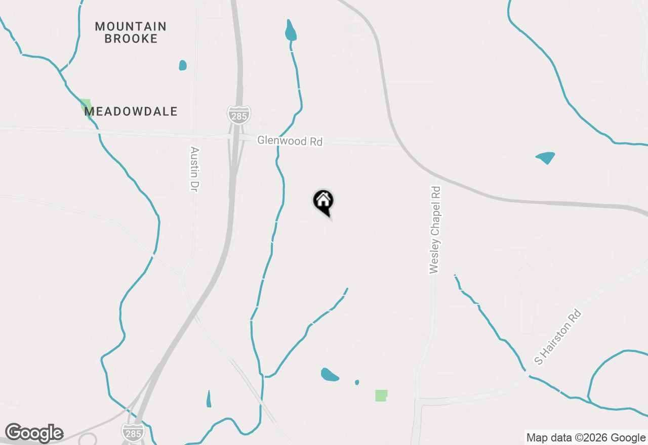 Map of 1999 Lindsey Lane, Decatur, GA 30035