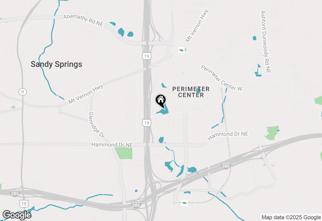 Map of 54 Basswood Circle, Sandy Springs, GA 30328