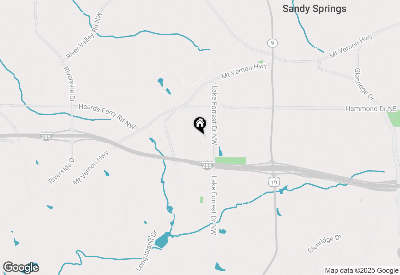 Map of 140 Grosvenor Place, Atlanta, GA 30328