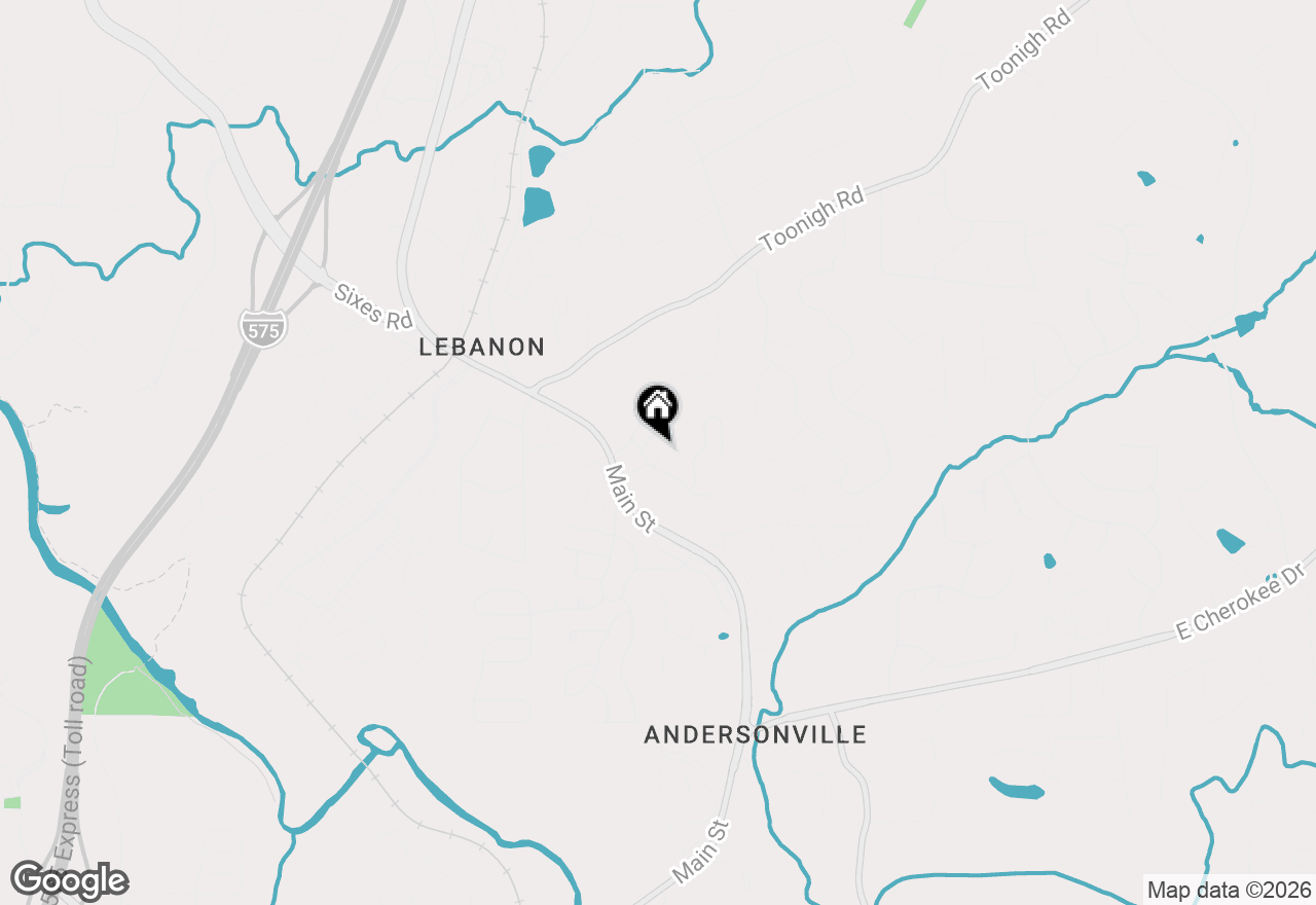 Map of 307 Fox Overlook, Woodstock, GA 30188