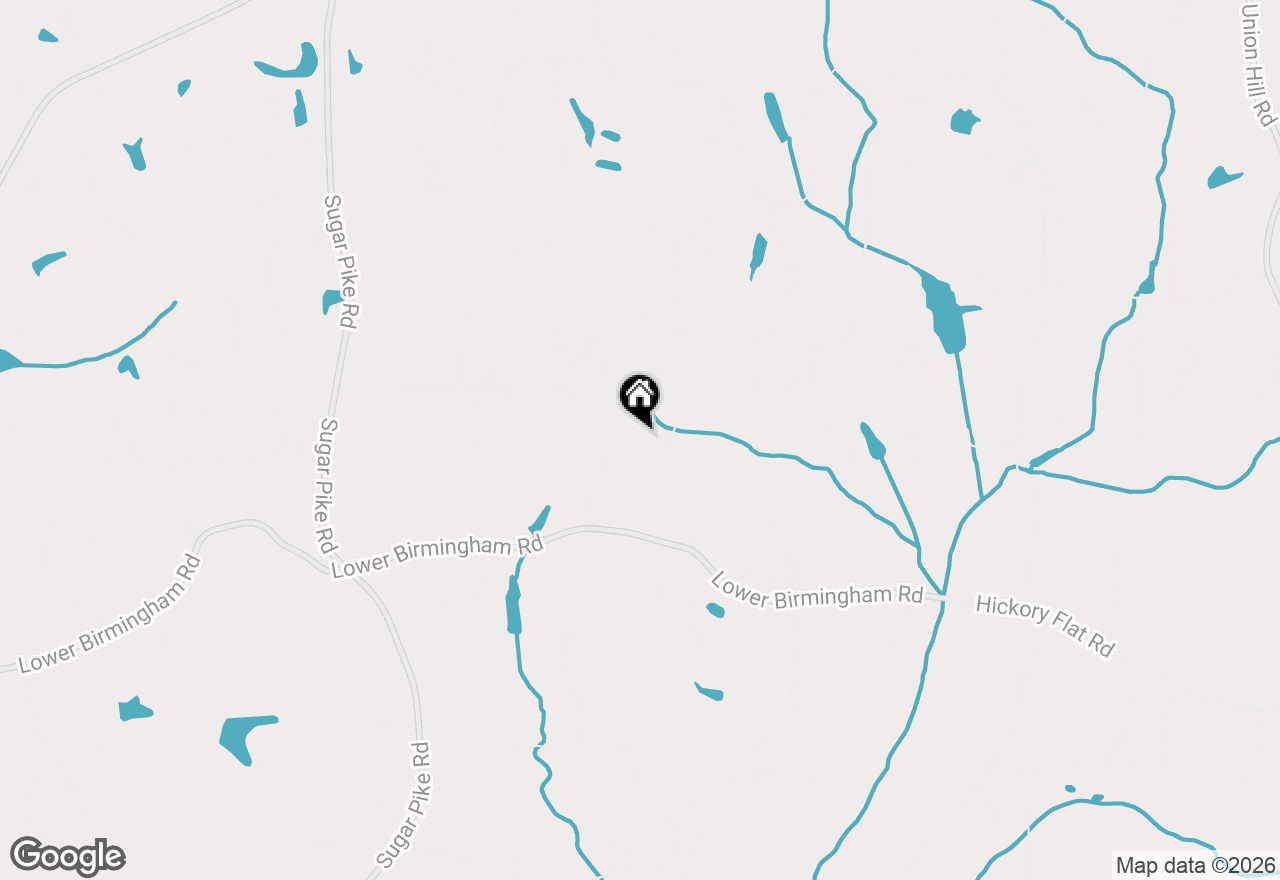 Map of 45 Stone Creek Trail, Alpharetta, GA 30004