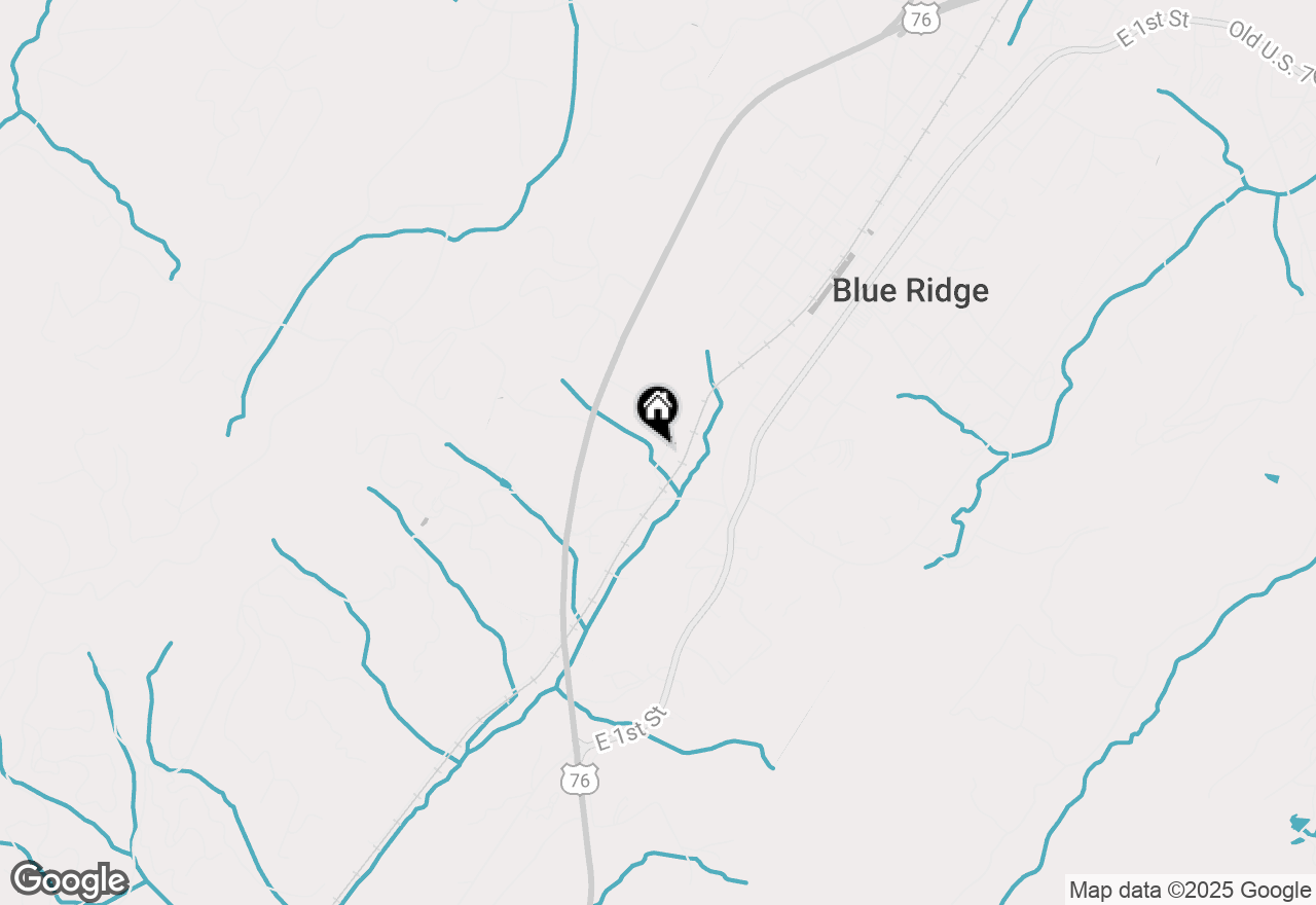 Map of LOT 6 Clay's Way, Blue Ridge, GA 30513