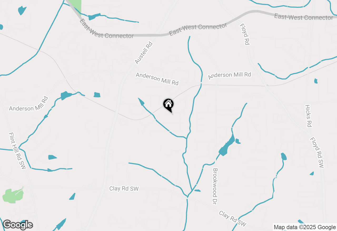 Map of 1621 Glenn Place Sw, Mableton, GA 30126