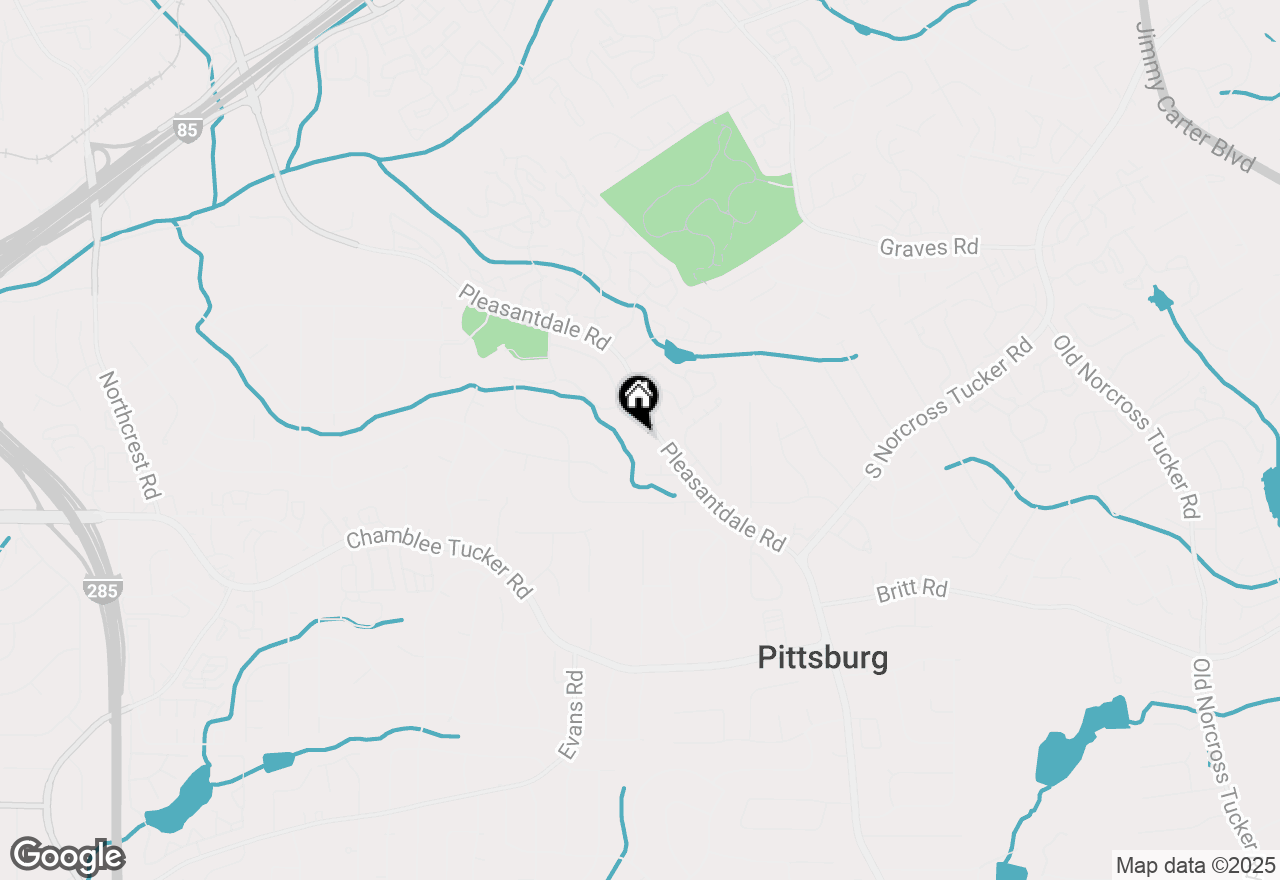 Map of 3434 Pleasantdale Road, Atlanta, GA 30340