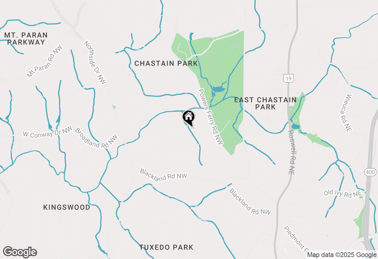 Map of 258 Pineland Road Nw, Atlanta, GA 30342