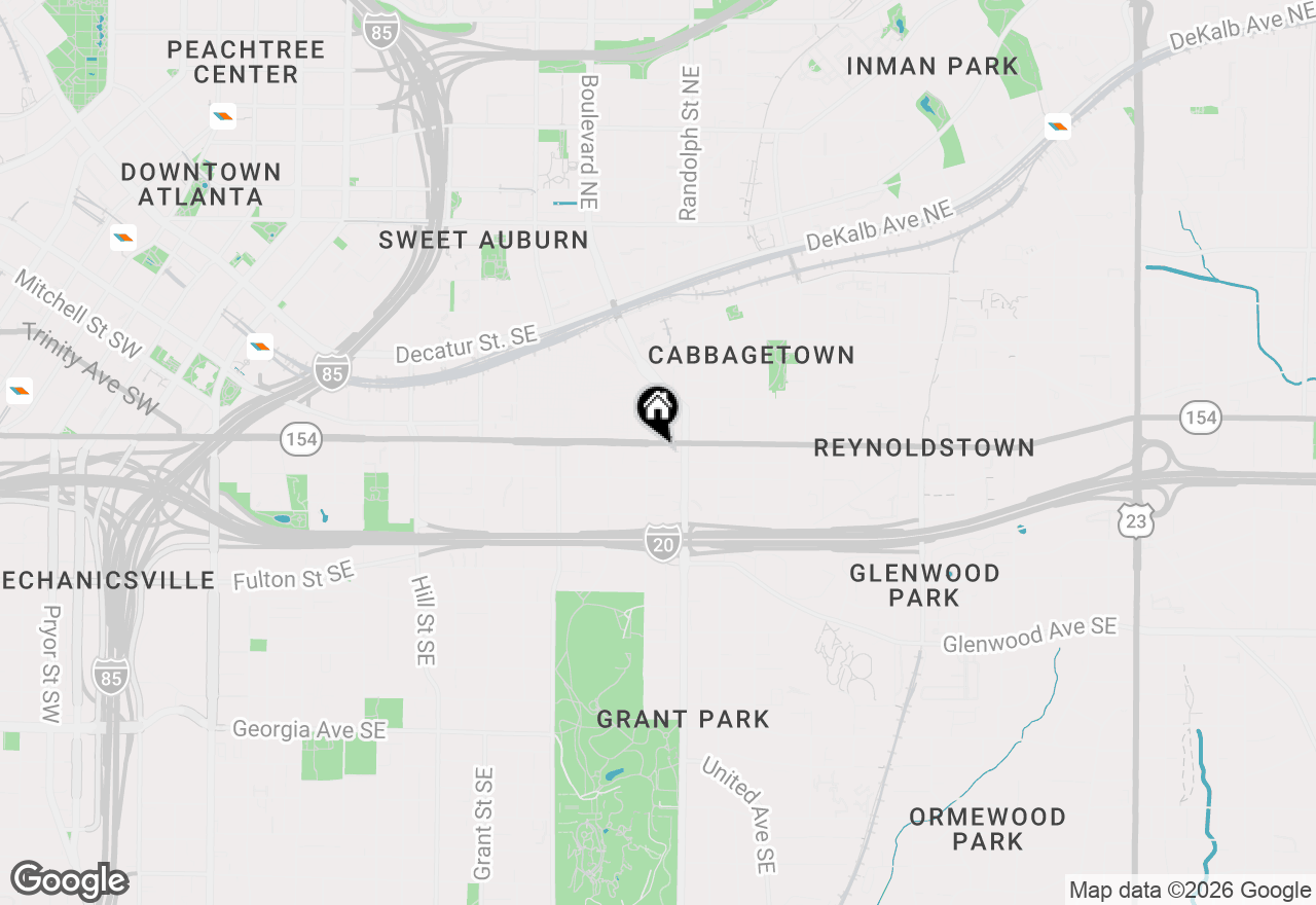 Map of 563 Memorial Drive Se #409, Atlanta, GA 30312