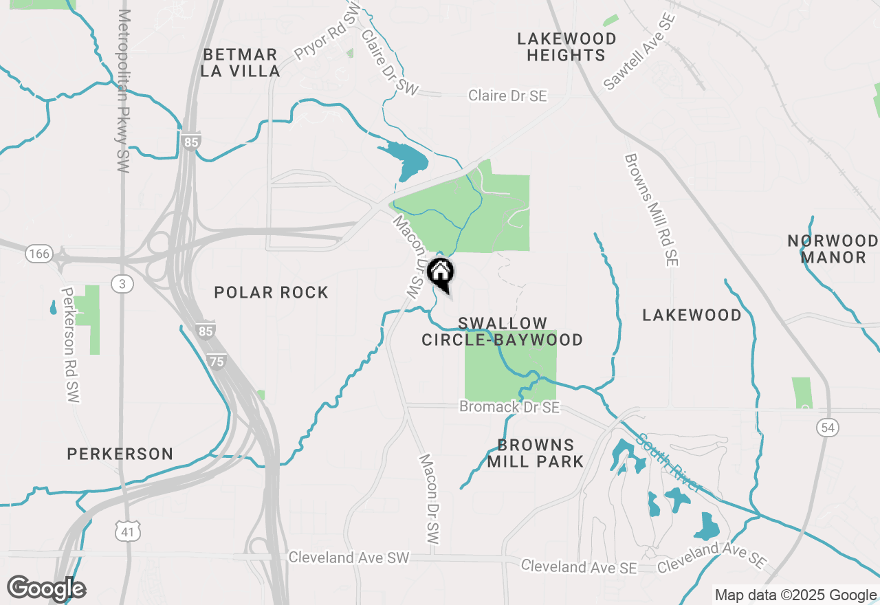 Map of 2298 Swallow Circle Se, Atlanta, GA 30315