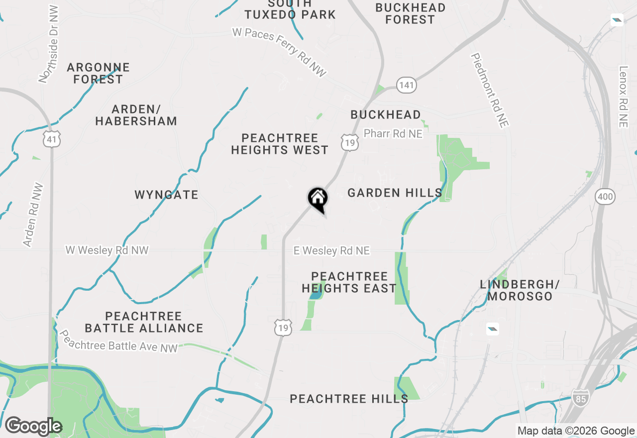 Map of 91 Rumson Road Ne #C30, Atlanta, GA 30305